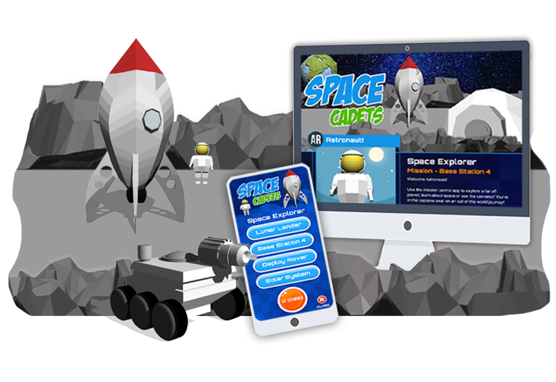 Space Cadets AR KidsKit module