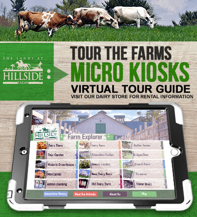 Hillside Farms iPad kiosk app UI